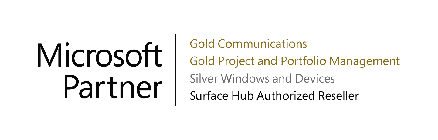 Microsoft Gold logo with list