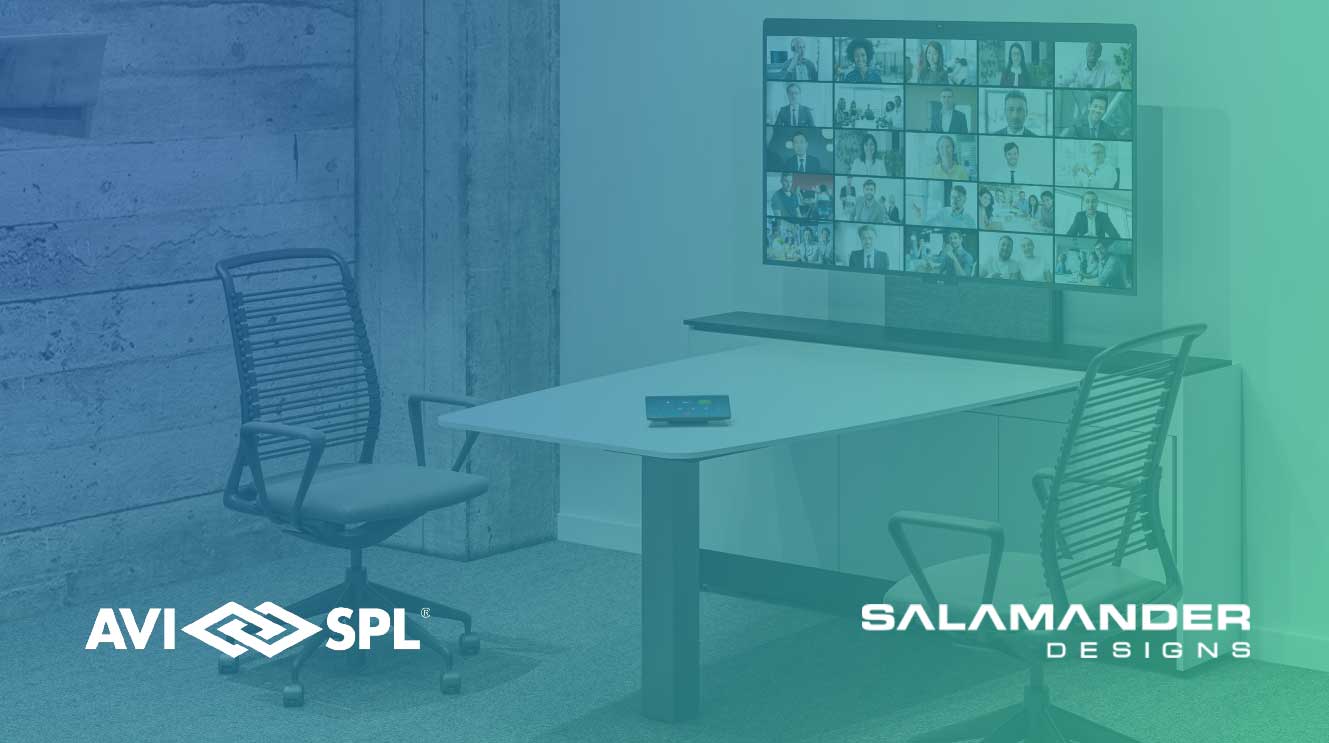 AVI-SPL and Salamander match AV technology and furniture