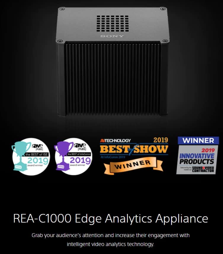 Sony REA-C1000 Edge Analytics Appliance