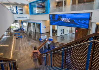 KU School of Business lobby