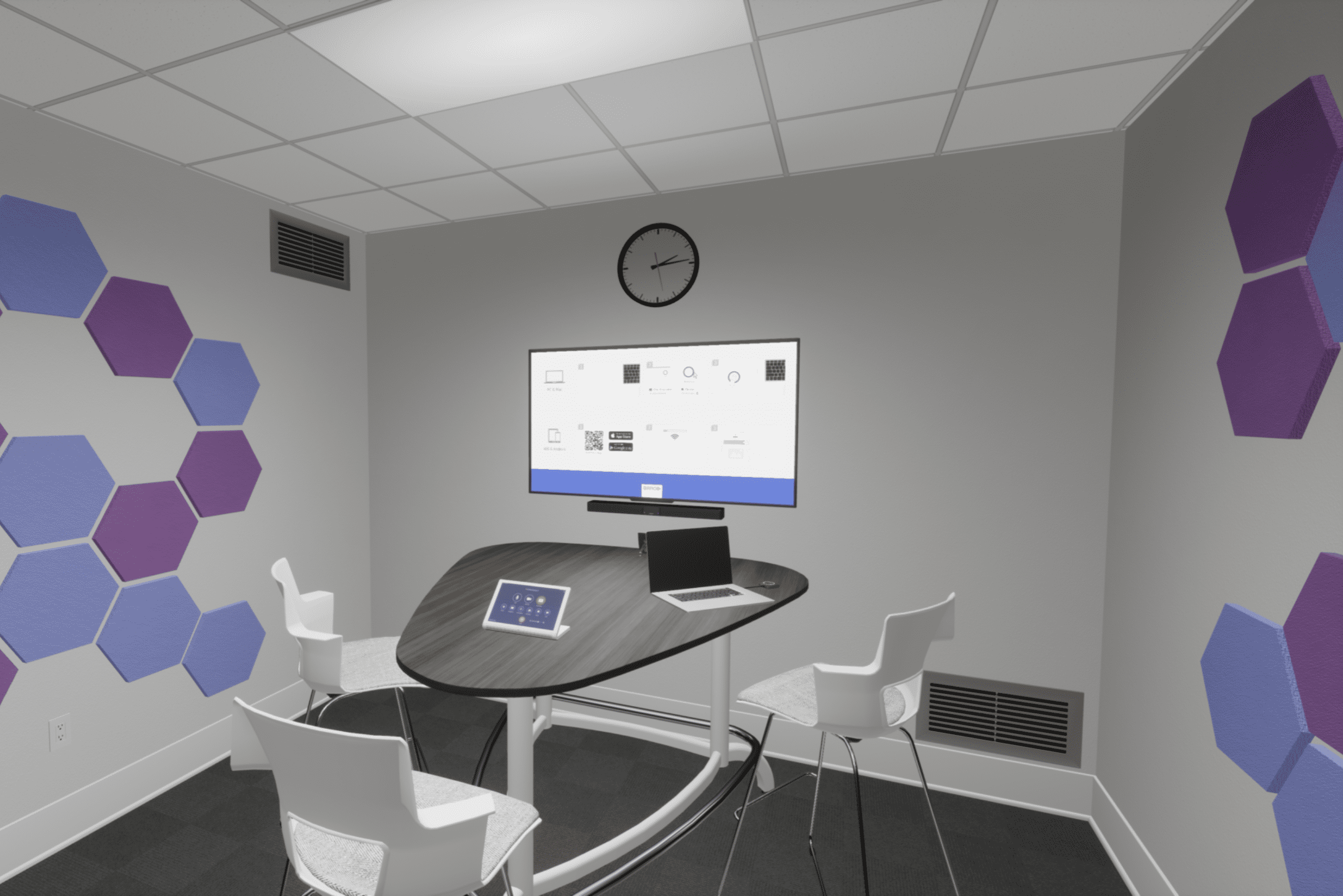 VR reference designs huddle room home page