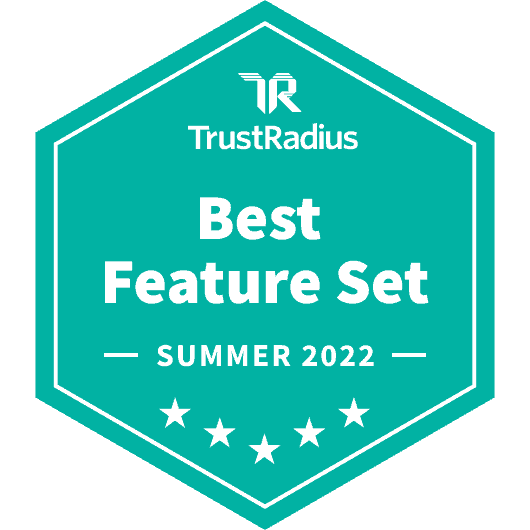 TrustRadius best of summer 2022 badge