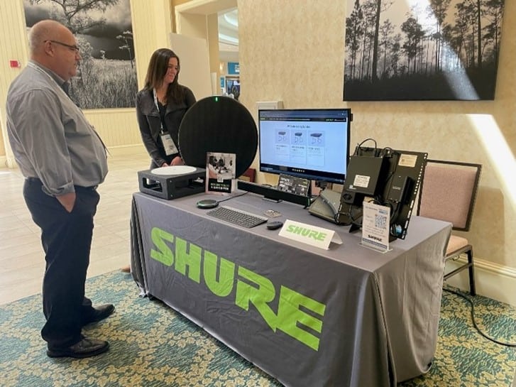QR code with tech partner Shure at Crestron Masters