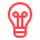 web icon light bulb