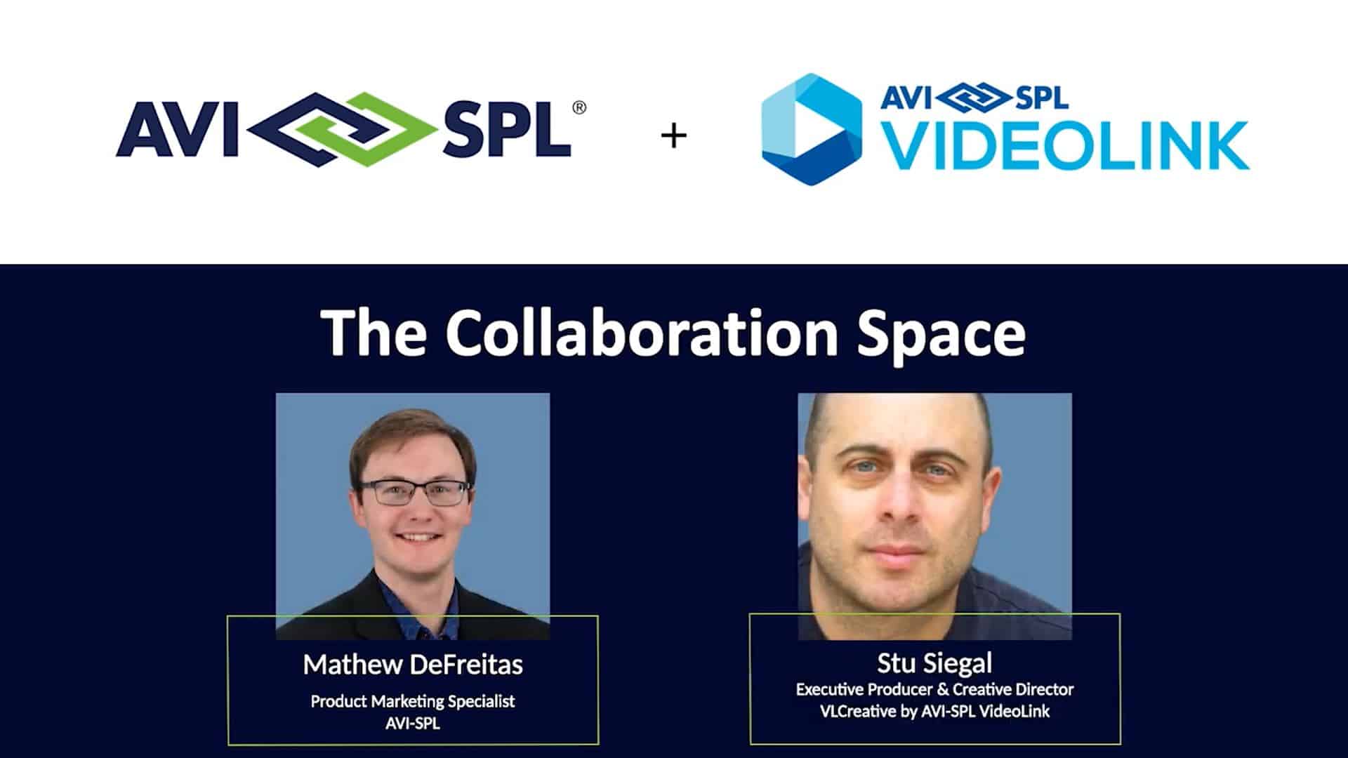 Enterprise video for DEI podcast discussion with AVI-SPL VideoLink's Stu Siegal