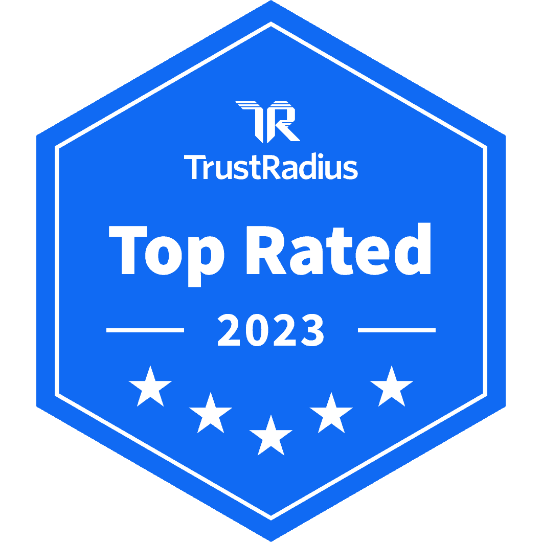 Spring 2023 TrustRadius Top Rated badge