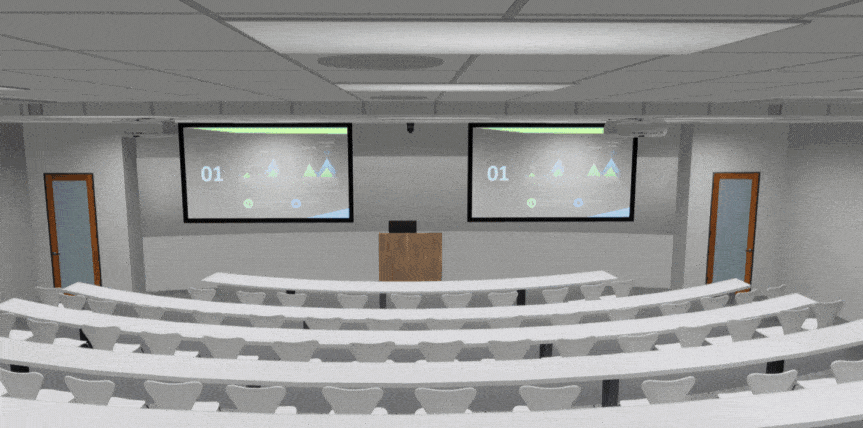 Rose State College Tiered Lecture Hall