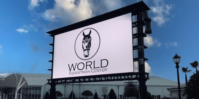 World Equestrian Center - Direct View LED Technology for Outdoor Advertising