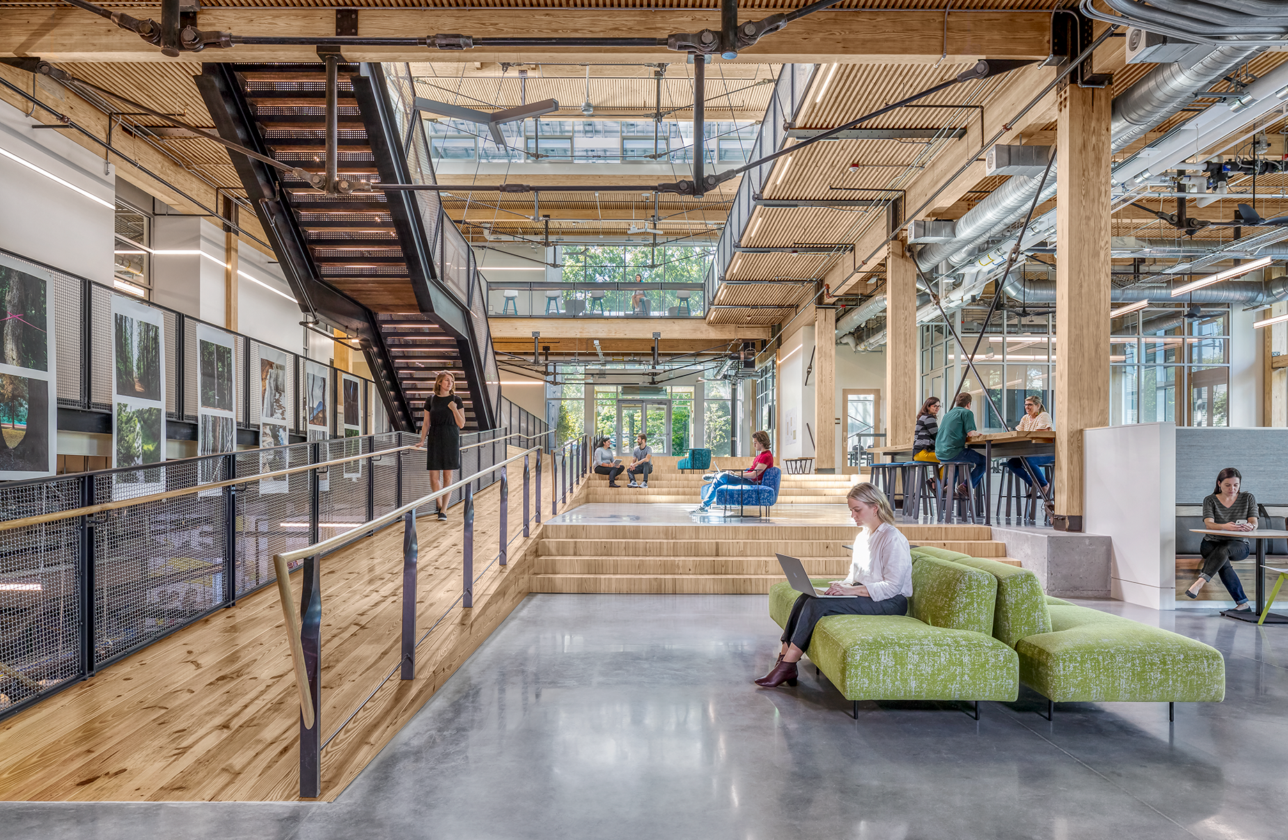 Kendeda Building, Georgia Institute of Technology, (c) Newcomb & Boyd, LLP.