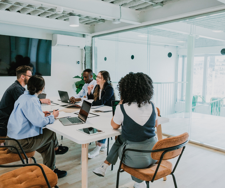Group in meeting