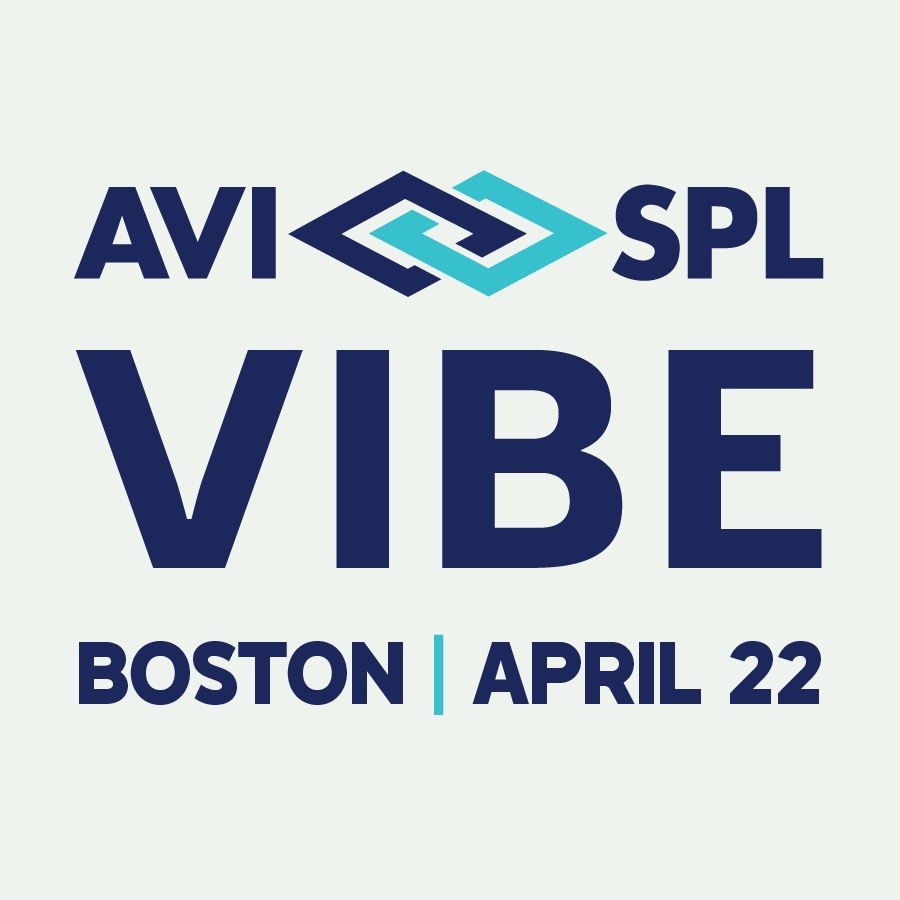 AVI-SPL 2026 VIBE Boston logo