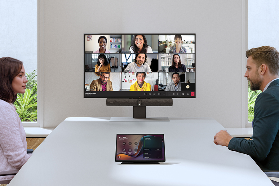 LG Express Install meeting room deployment