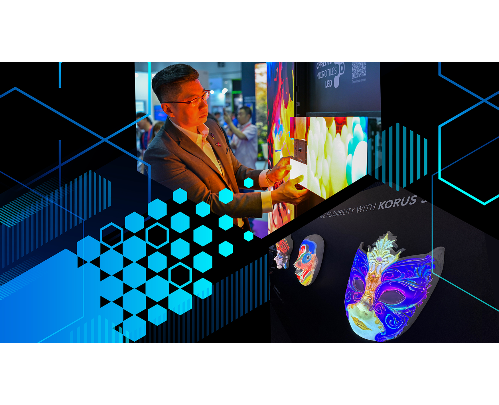 Christie and AVI-SPL work together by combining Christie’s powerful projection, LED video walls, and secure LCD display technologies.